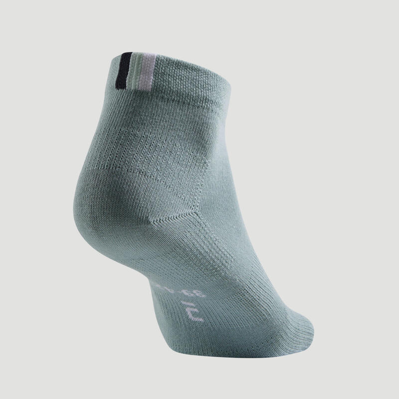 Tennissocken Mid - RS 160 3er-Pack khaki/schwarz 