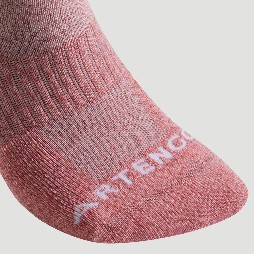 Tennissocken Low 3er-Pack - RS 500 blau/weiss/rosa