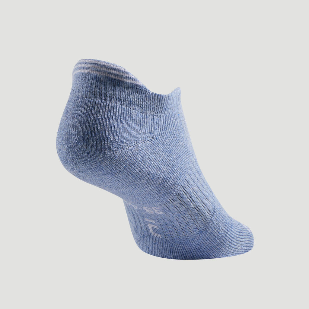 Low Sports Socks RS 500 Tri-Pack - Blue/White/Pink