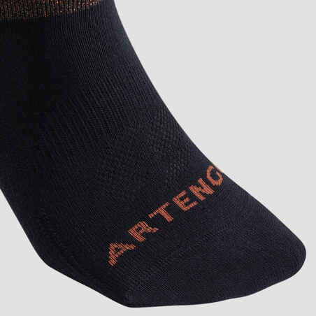 Low Sports Socks RS 160 Tri-Pack - Glossy Black