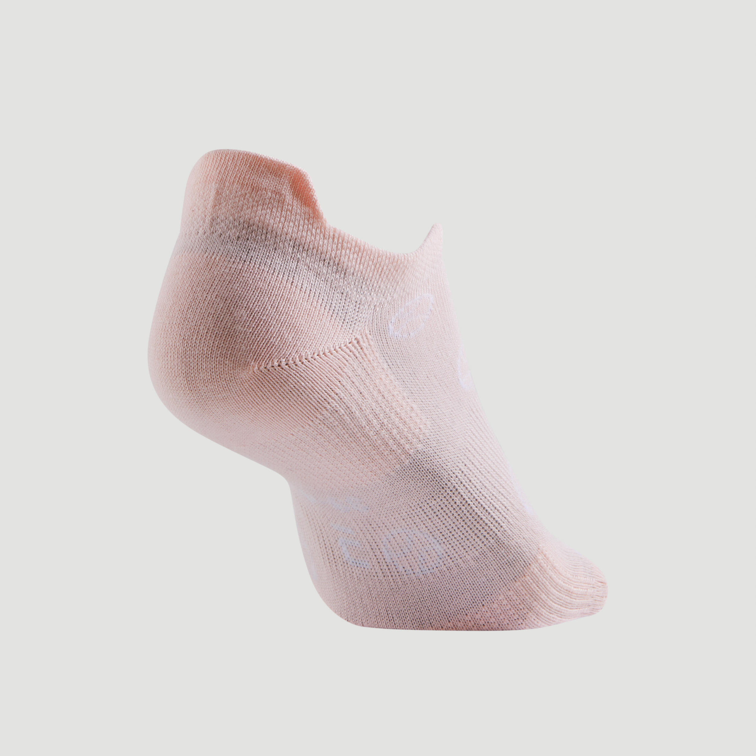 CHAUSSETTES DE SPORT BASSES ARTENGO RS 160 CIEL BLEU ROSE DEPAREILLE LOT DE 3 16/23