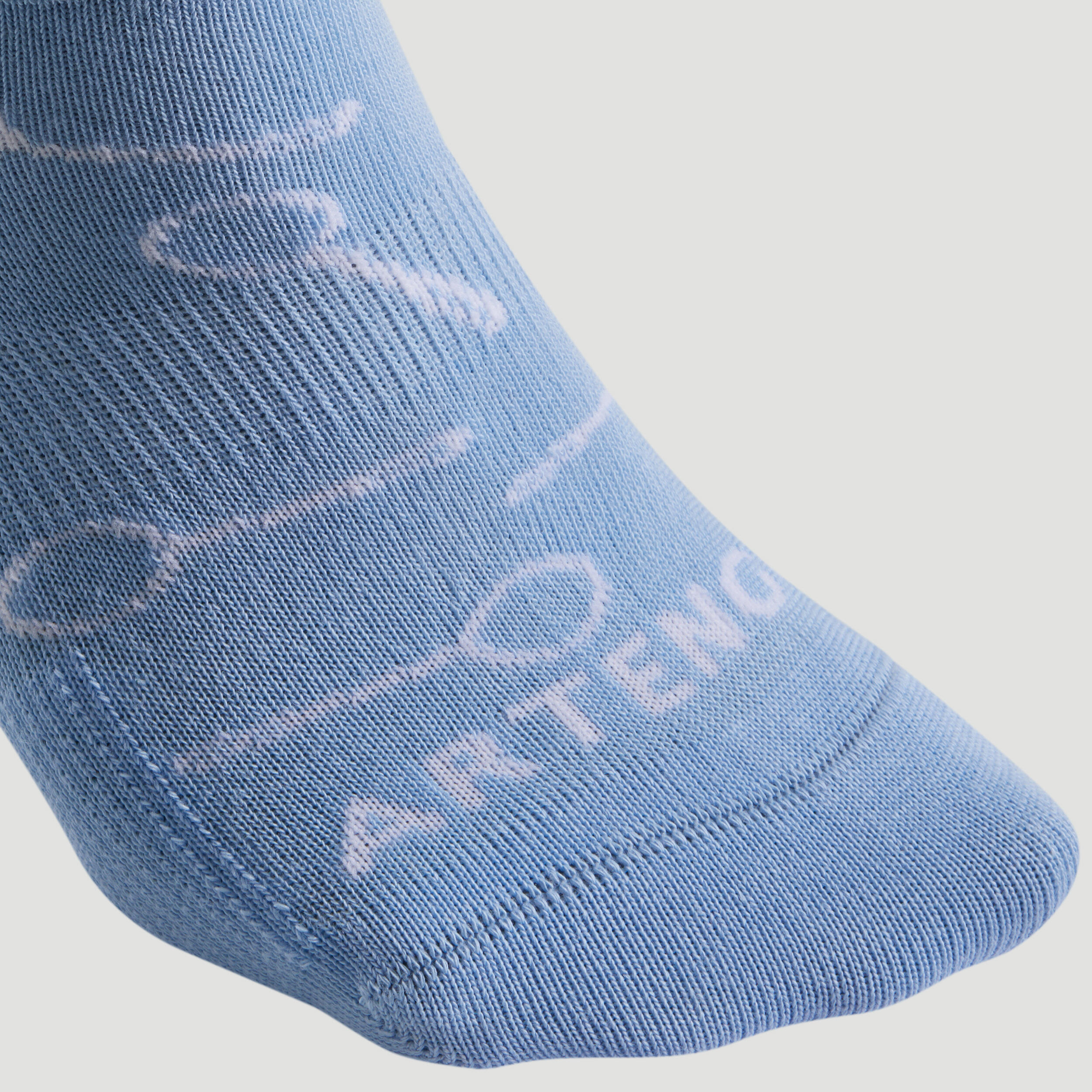CHAUSSETTES DE SPORT BASSES ARTENGO RS 160 CIEL BLEU ROSE DEPAREILLE LOT DE 3 18/23