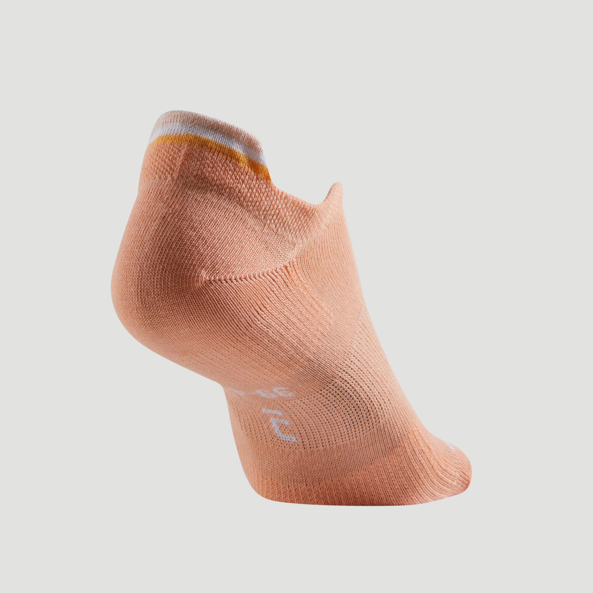 Low Sports Socks RS 160 Tri-Pack - Orange/Beige/White 10/14