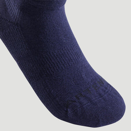 Шкарпетки дитячі RS 160 середньої висоти 3 пари білі/темно-сині