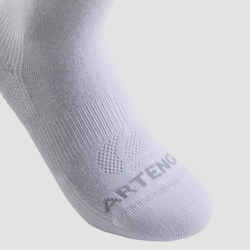 Kids' High Sports Socks Tri-Pack RS 160 - White/Navy