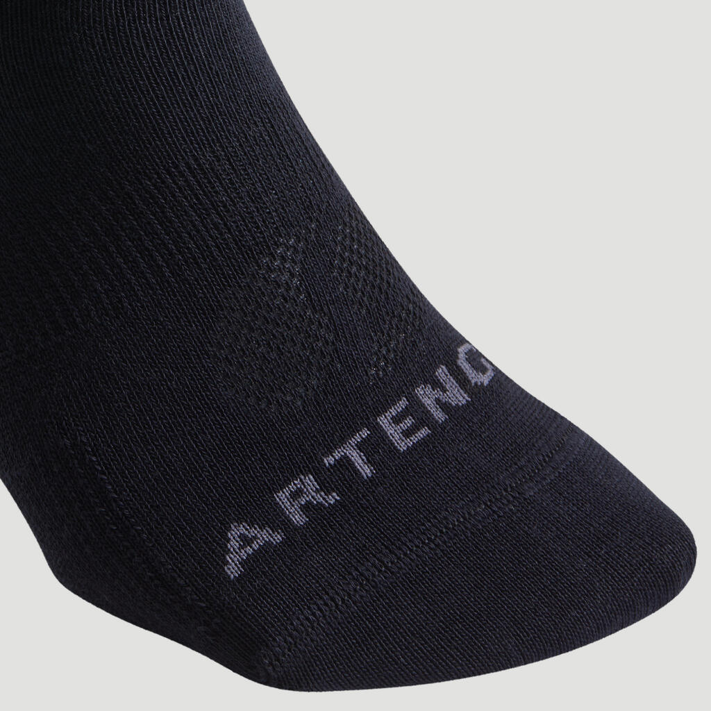 Tennissocken Low 3er-Pack - RS 160 schwarz/grau