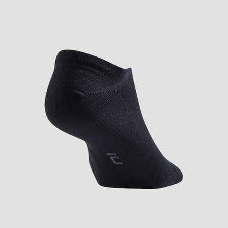 RS 160 Low Sports Socks 3-Pack - Black/Grey