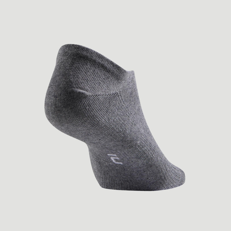 Tennissocken Low 3er-Pack - RS 160 schwarz/grau