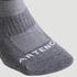 Mid-High Tennis Socks Tri-Pack RS 500 - Grey