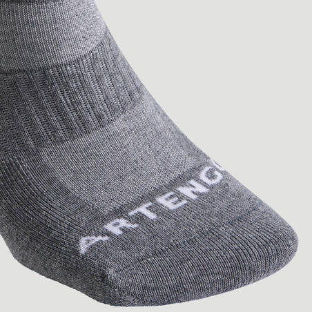 RS 500 Mid Sports Socks Tri-Pack - Grey