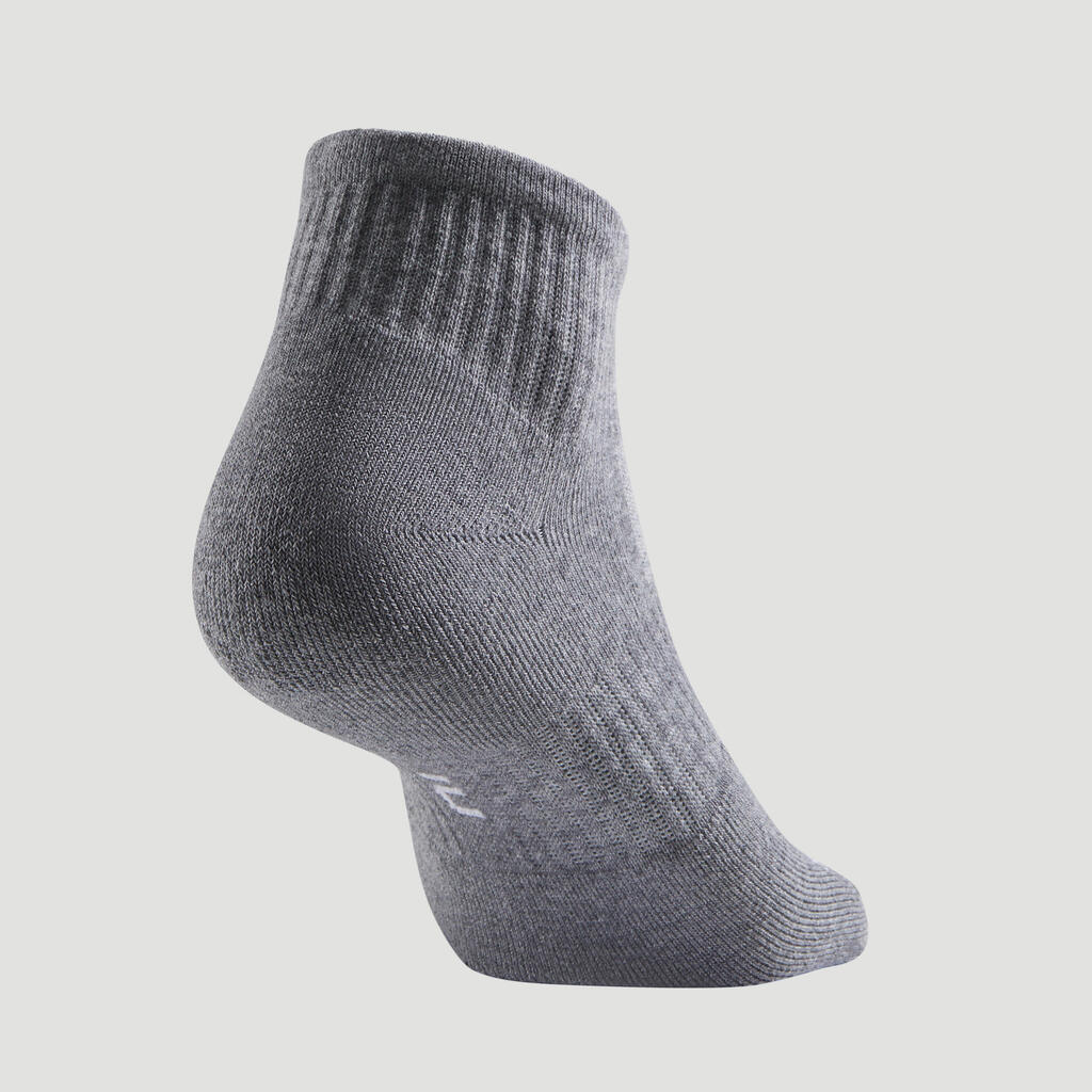 RS 500 Mid Sports Socks Tri-Pack - Grey