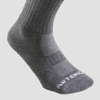 High Tennis Socks RS 500 Tri-Pack - Grey