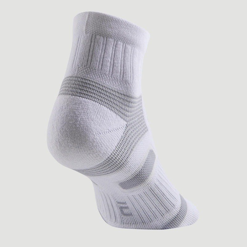 RS 560 Mid Sport Socks Tri-Pack - White/Grey