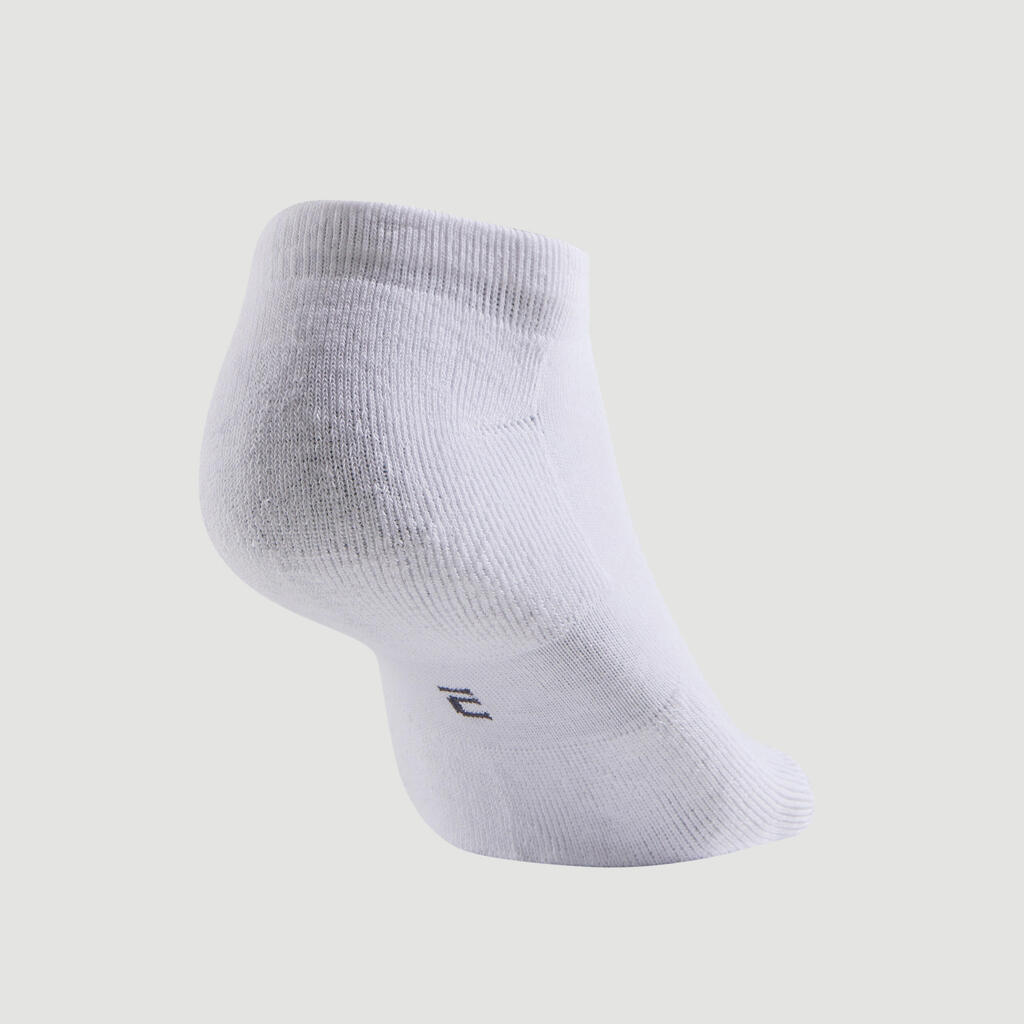 CHAUSSETTES DE TENNIS BASSES RS 100 NOIR LOT DE 3