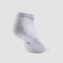 Low Tennis Socks RS 100 Tri-Pack - White