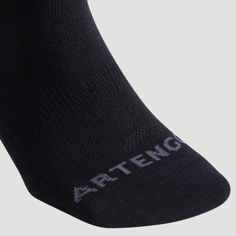 Chaussettes de sport mi hautes artengo rs 160 noir lot de 3 pour les clubs et collectivites Decathlon Pro