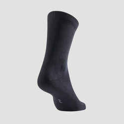 Ψηλές αθλητικές κάλτσες RS 160, 3 ζεύγη - Μαύρο