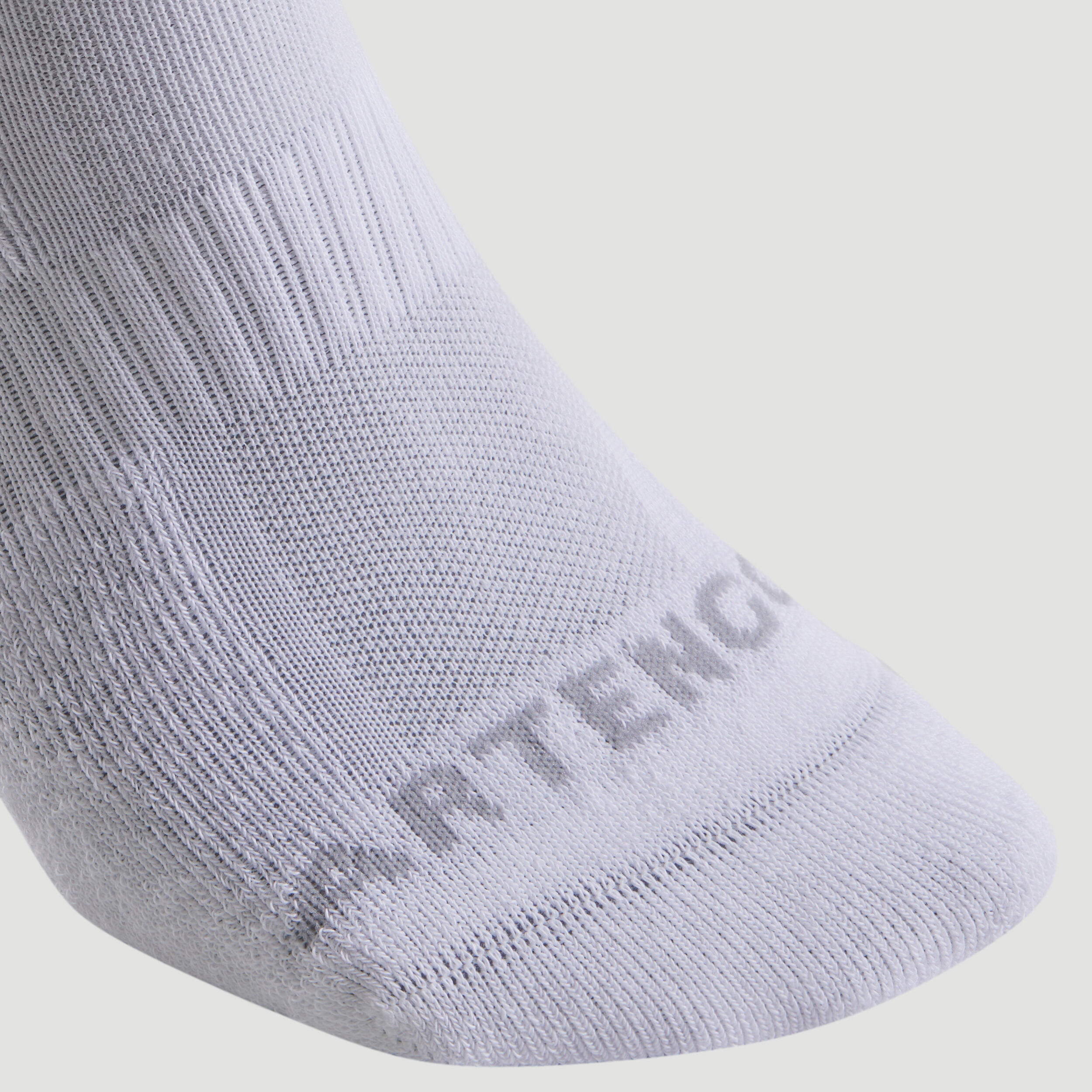 Chaussettes de tennis x3 - RS 500 Lowedge blanc - ARTENGO