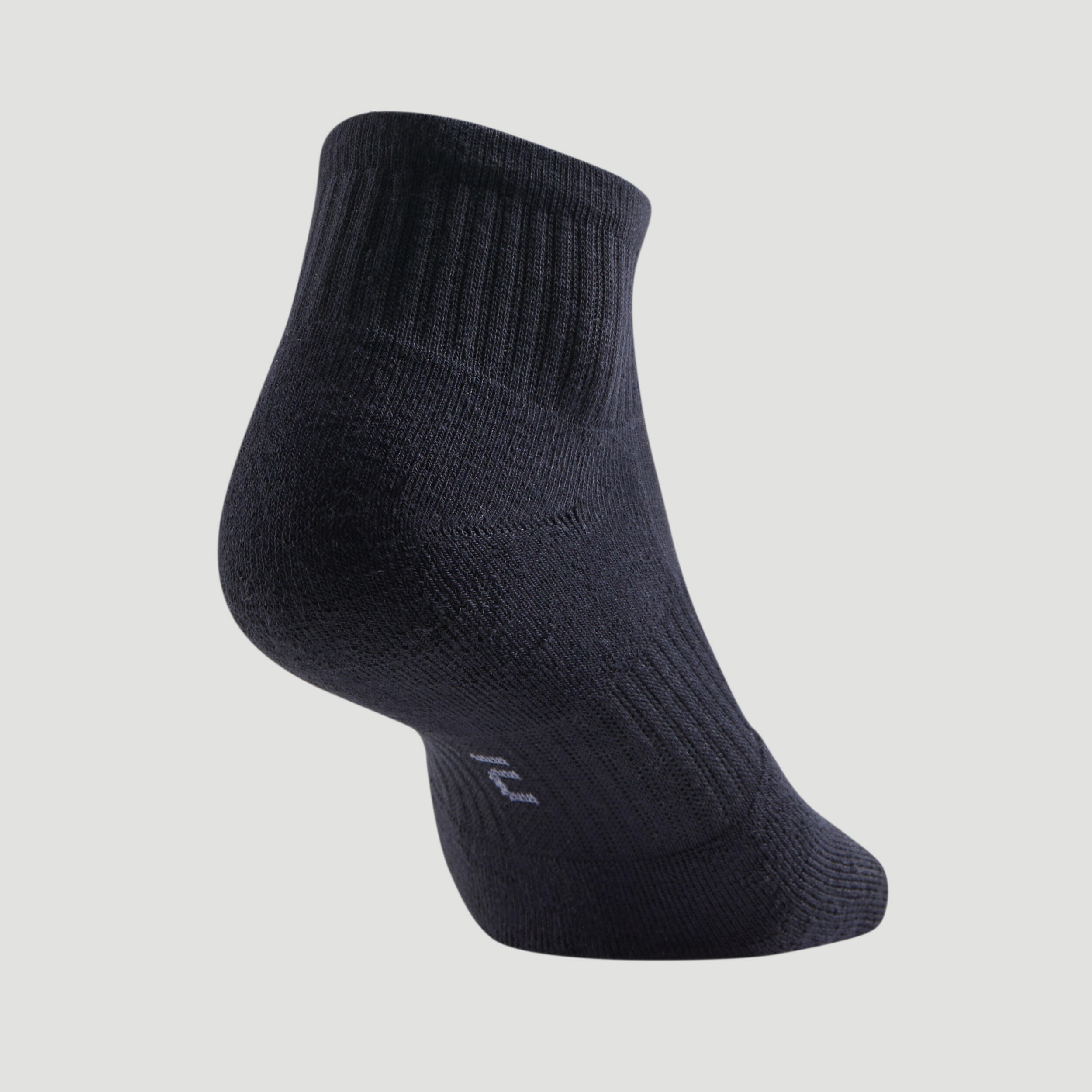 RS 500 Mid Sports Socks Tri-Pack - Black 4/5