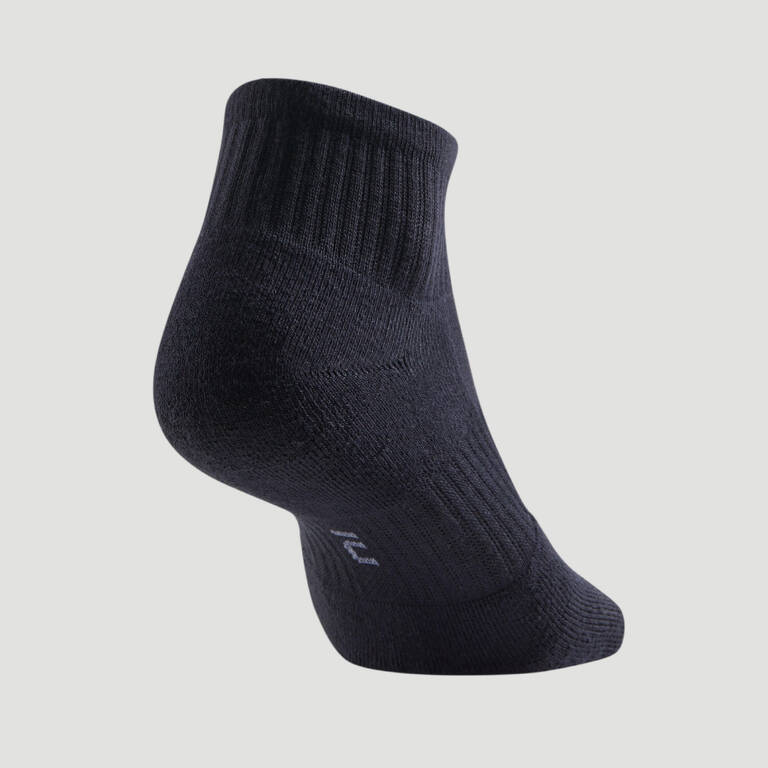 RS 500 Mid Sports Socks Tri-Pack - Black