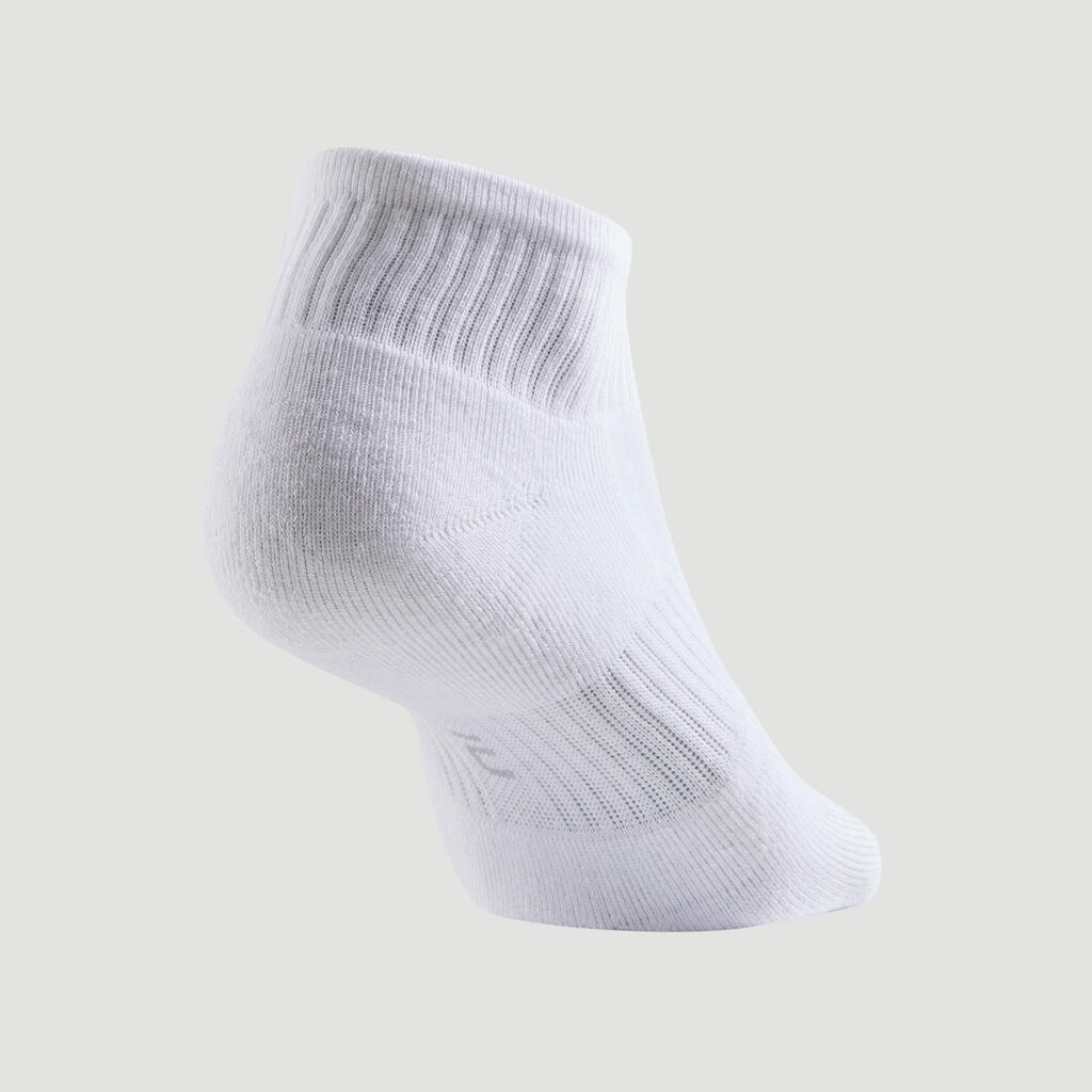 Mid-High Tennis Socks RS 500 Tri-Pack - Navy