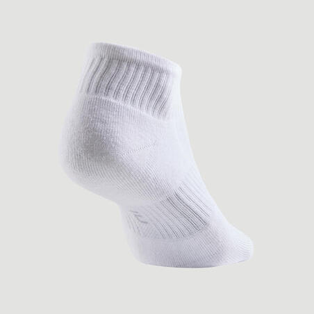 RS 500 Mid Tennis Socks Tri-Pack - White