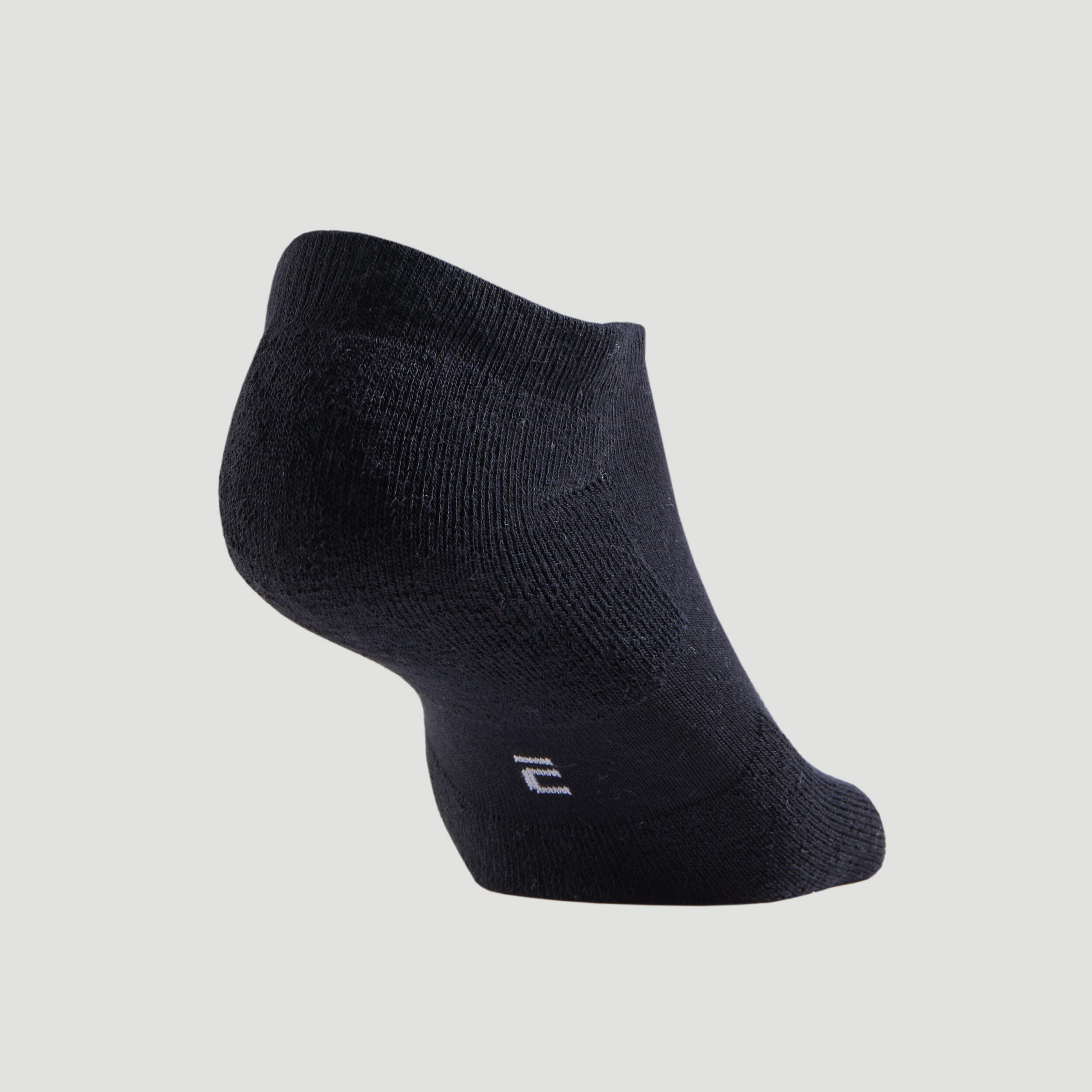 Low Tennis Socks RS 100 Tri-Pack - Black 4/5