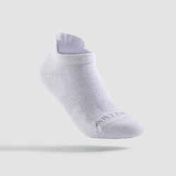 Παιδικές χαμηλές αθλητικές κάλτσες RS 160, 3 ζεύγη - Λευκό/Μπλε μαρέν