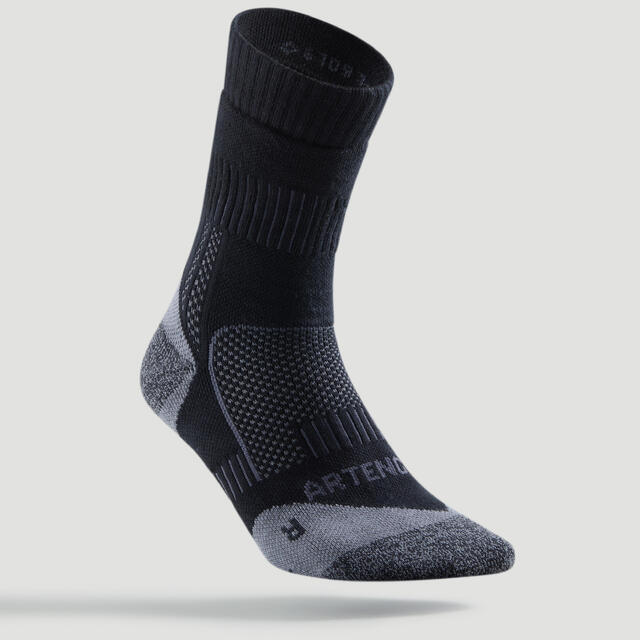 Sportzokni RS 900, hosszú szárú, 3 pár, fekete, szürke