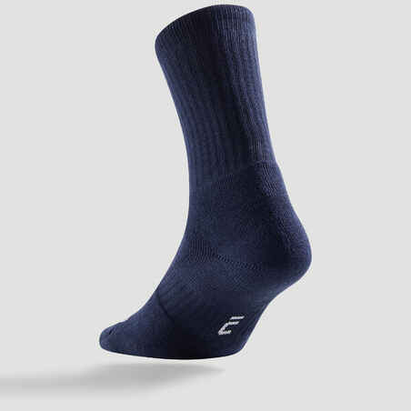 Ilgos teniso kojinės „RS 500“, 3 poros, tamsiai mėlynos