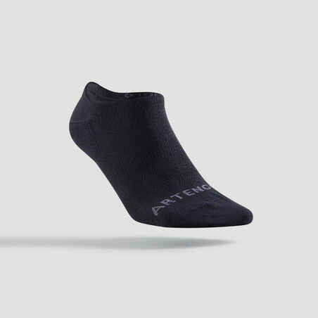 Χαμηλές αθλητικές κάλτσες RS 160 3 ζεύγη - Μαύρο/Γκρι