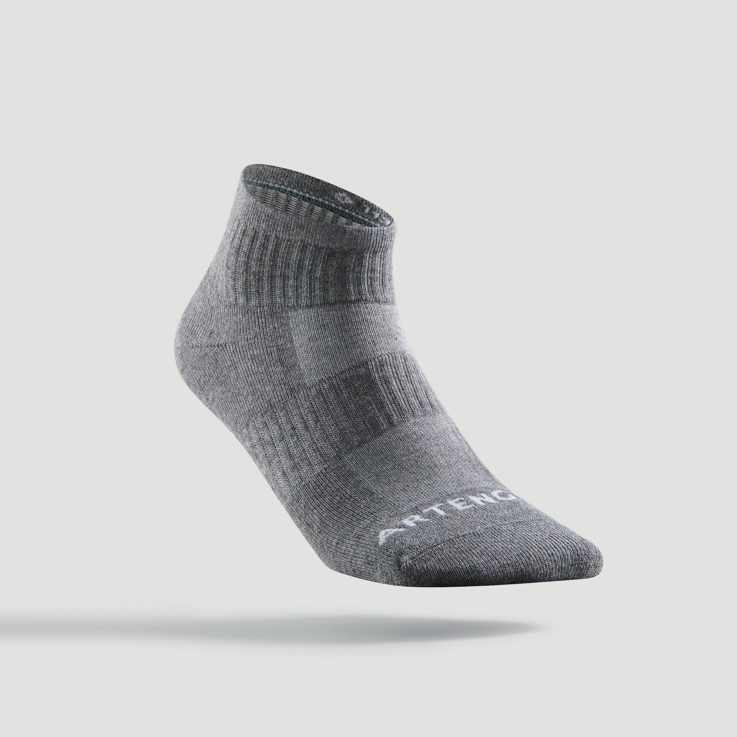 RS 500 Mid Sports Socks Tri-Pack - Grey 2/5