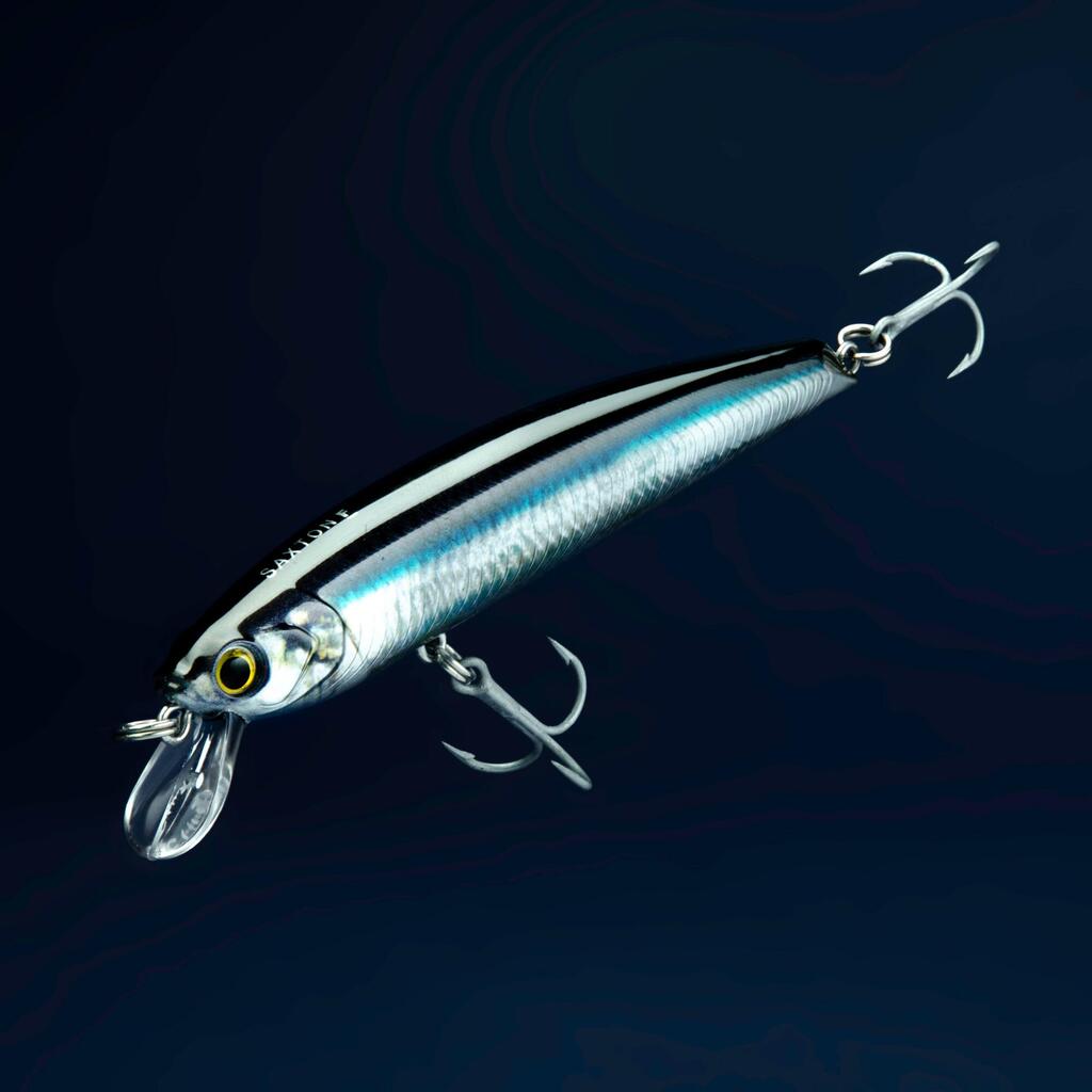 Poisson nageur SAXTON 110F Mack vert pêche au leurre en mer