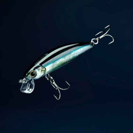 Lure Fishing at Sea Hard Lure SAXTON 75 US - Anchovy