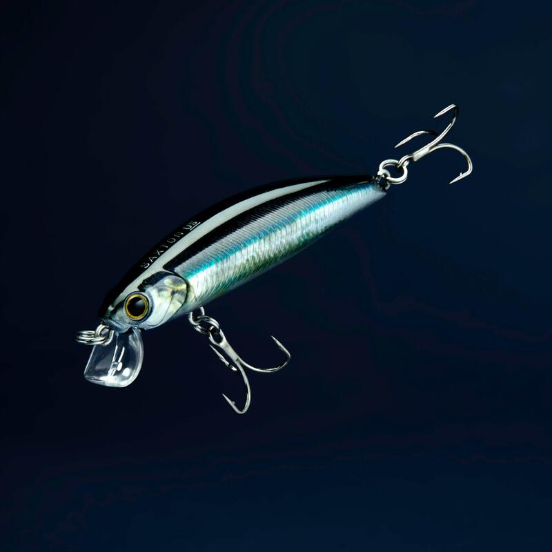 Kunstvisje voor zeevissen met kunstaas Saxton 75 US ansjovis