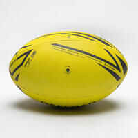 Balón de Rugby Offload Iniciación Talla 3 Amarillo