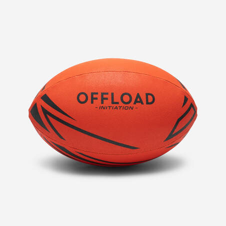 Rugby Ball Size 4 Initiation - Light Orange