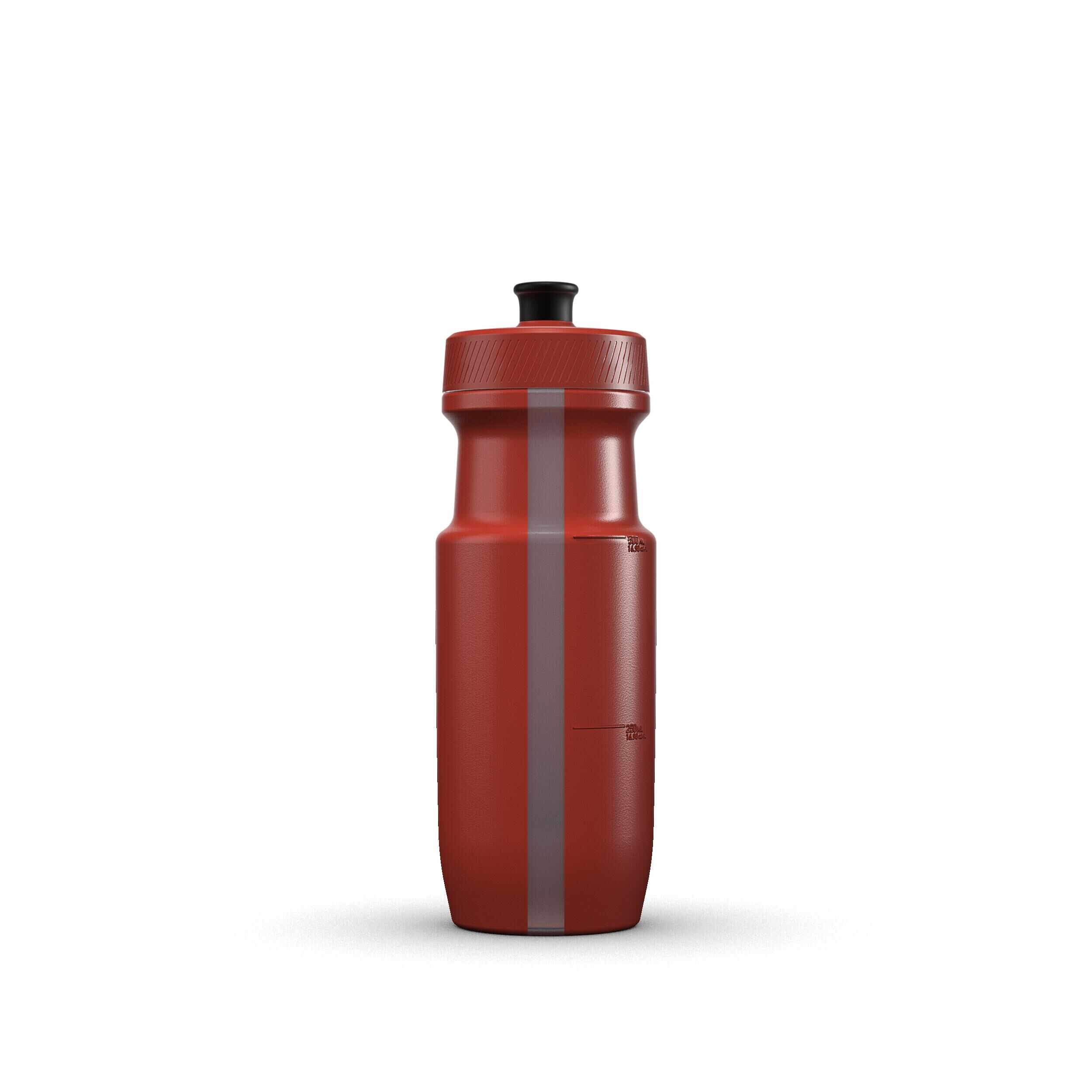 DECATHLON 650 ml M Cycling Water Bottle SoftFlow - Red