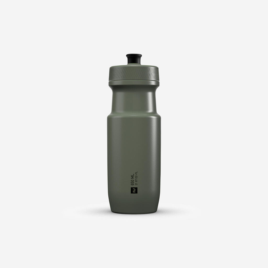 Riteņbraukšanas ūdens pudele “SoftFlow”, 650 ml, izmērs M, haki