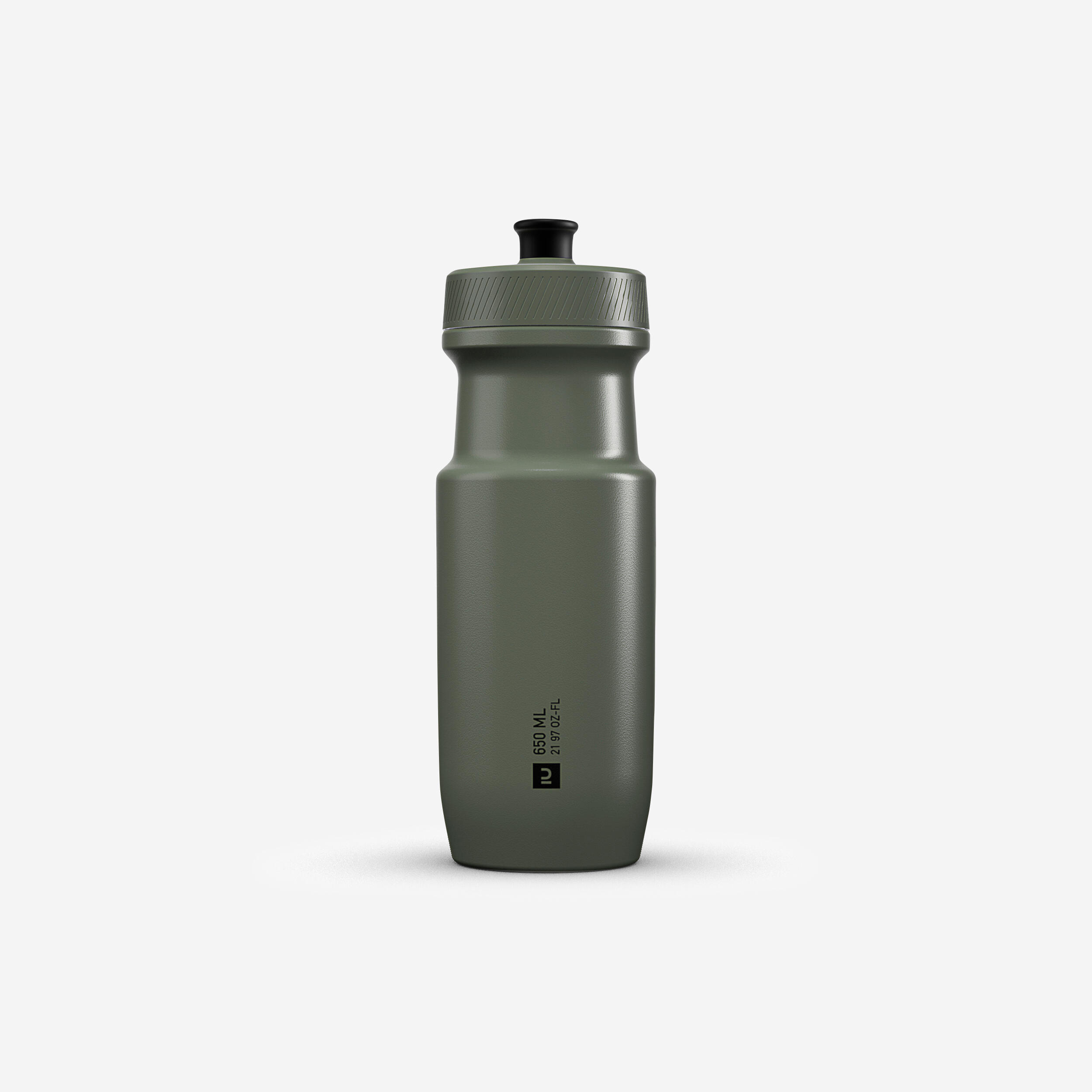 Kerékpáros kulacs SoftFlow M 650 ml, khaki Triban akciós termékkép 1