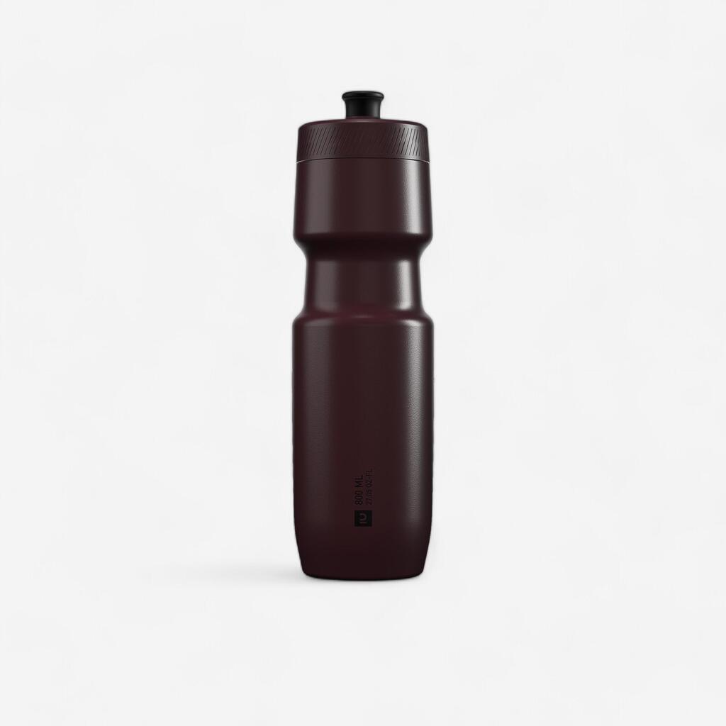 800 ml cycling water bottle softflow l - burgundy