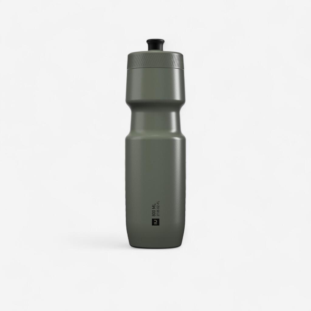 800 ml cycling water bottle softflow l - khaki