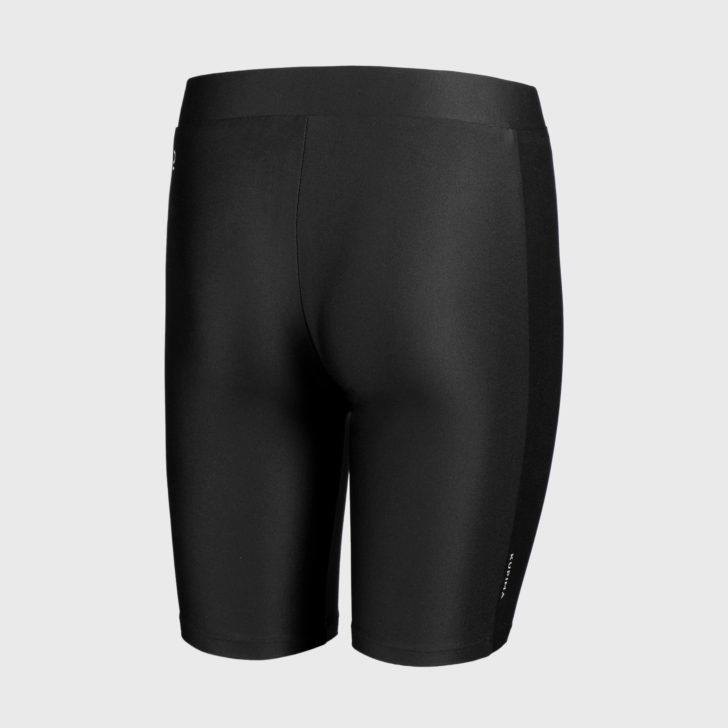 KIDS' BREATHABLE TIGHT SHORTS - KIPRUN DRY - BLACK 2/8