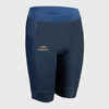 KIDS' RUNNING TIGHT SHORTS - KIPRUN DRY+ - NAVY BLUE