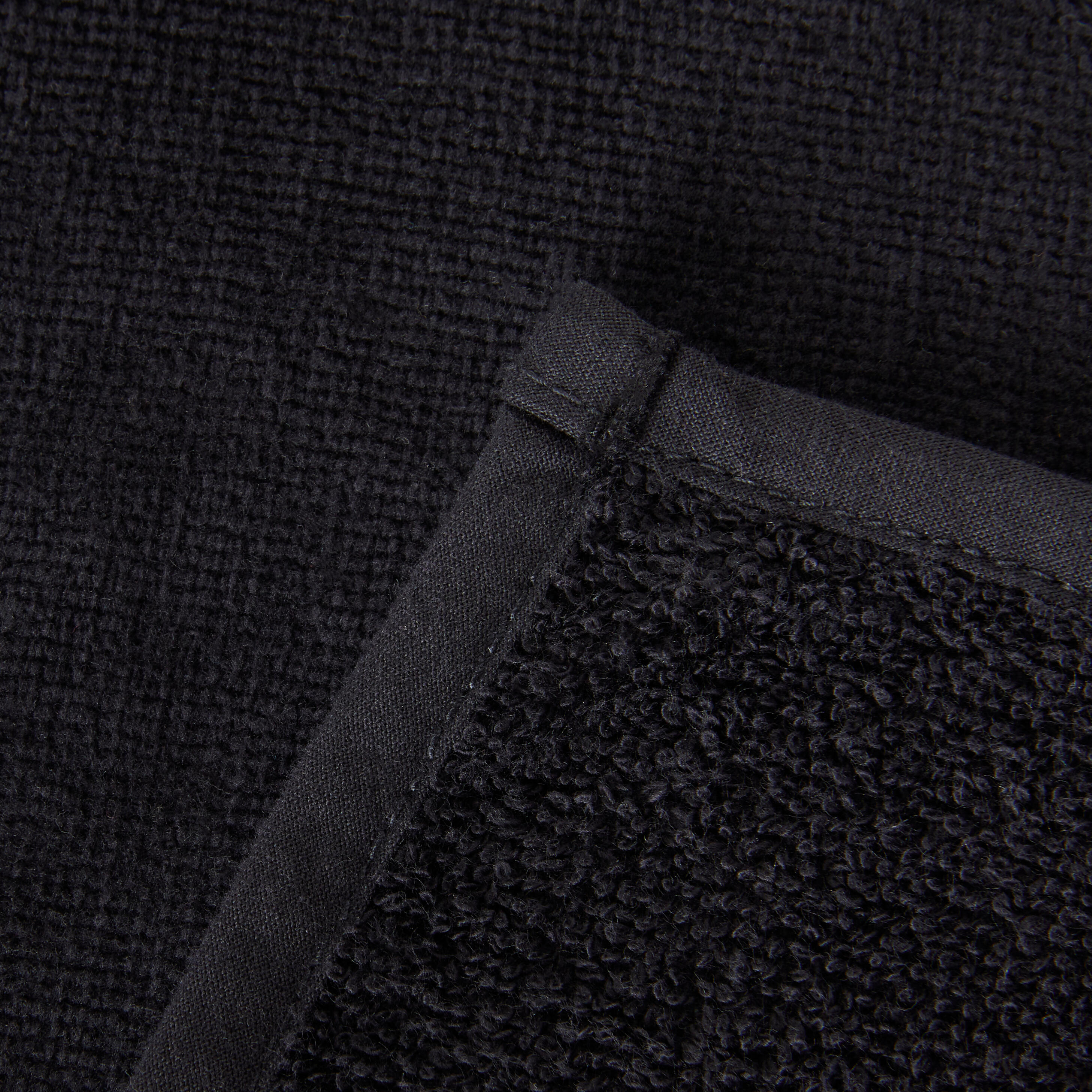 3 in 1 Cotton Fitness Towel Size 40 x 90 cm - Black 4/5