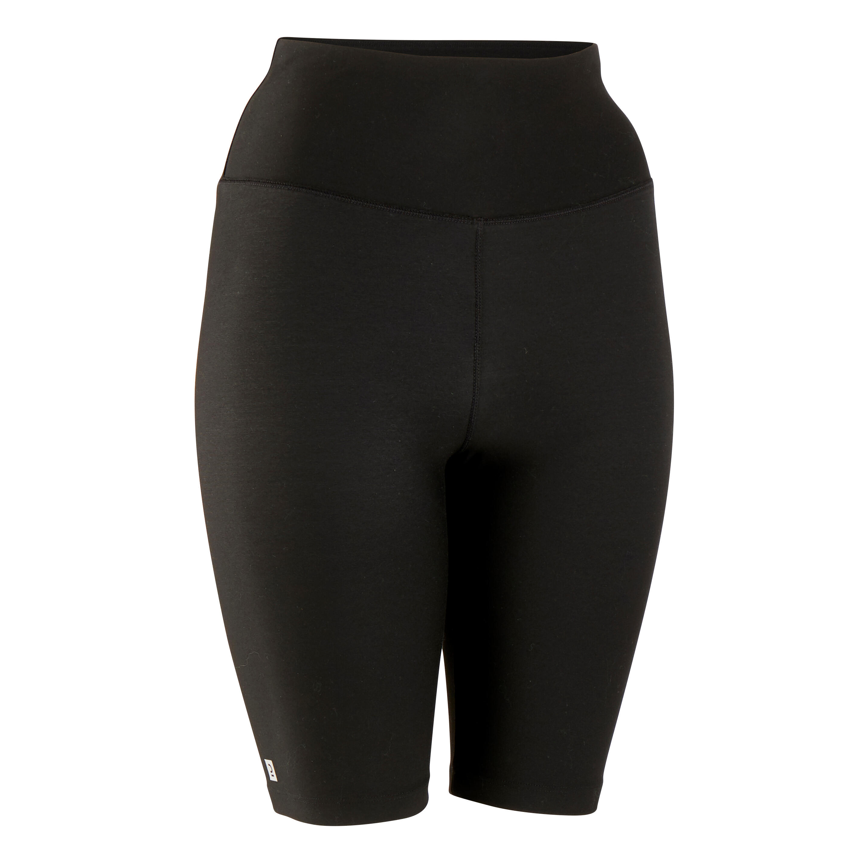 Tamnoplave ženske sportske kratke pantalone.