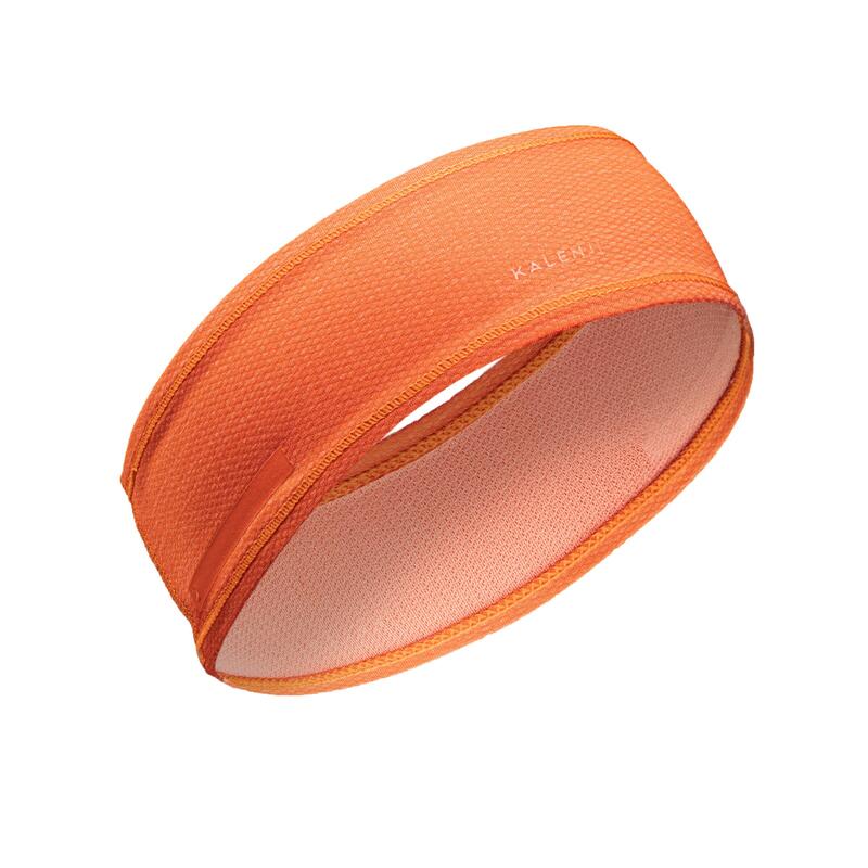 Men Women's KIPRUN running headband - spicey orange