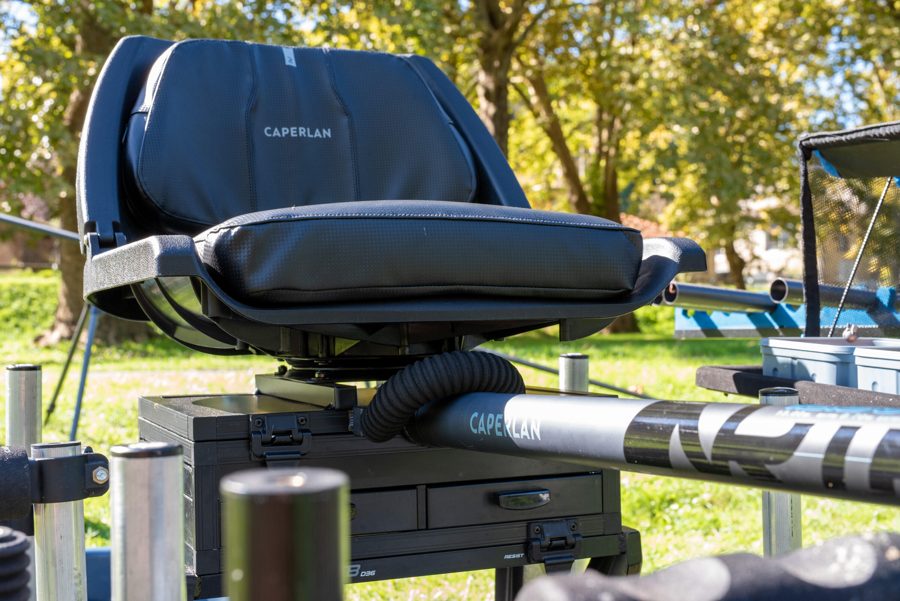 360° SWIVEL SEAT WITH BACKREST FOR CSB FISHING STATIONS 16/17