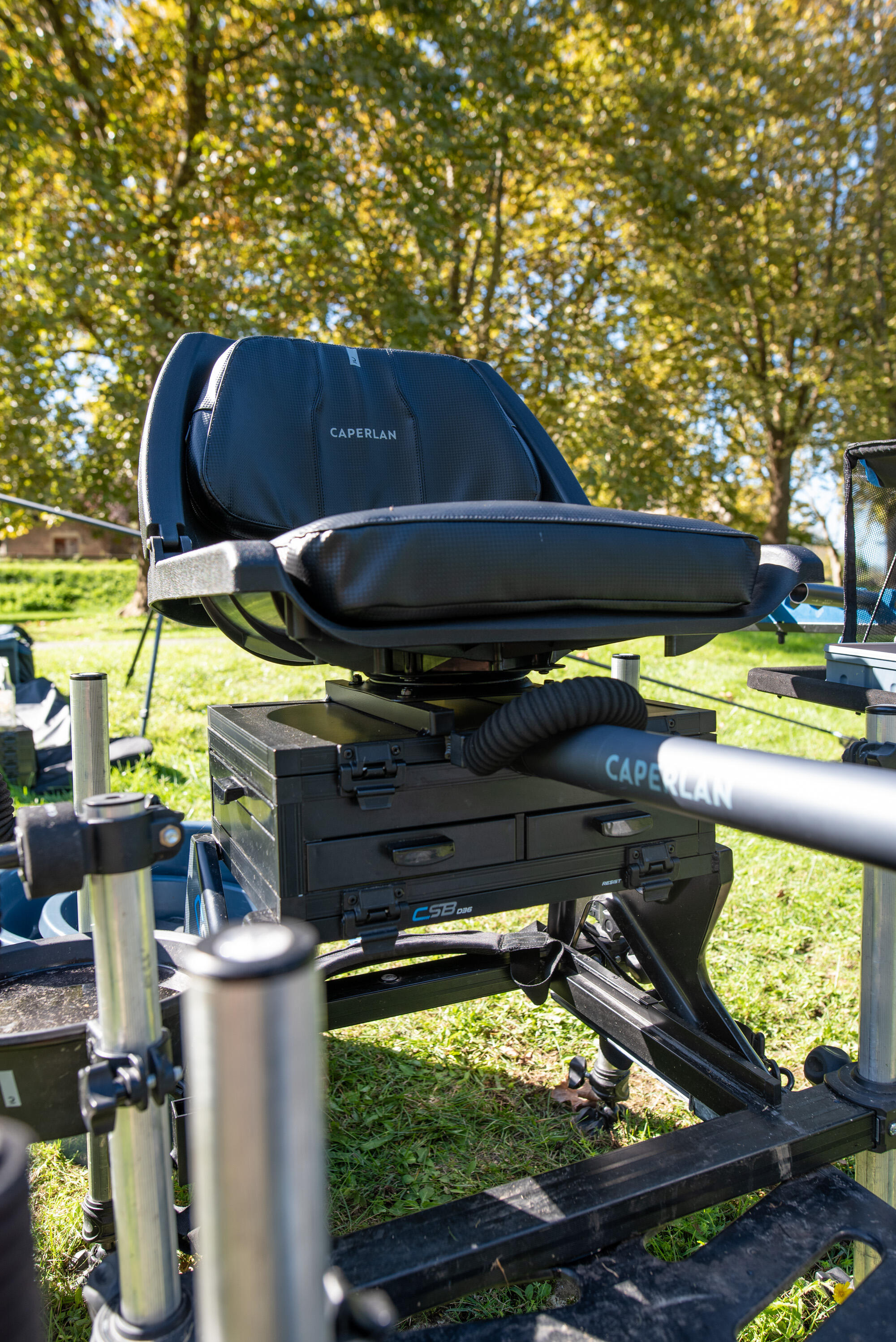 360° SWIVEL SEAT WITH BACKREST FOR CSB FISHING STATIONS 17/17