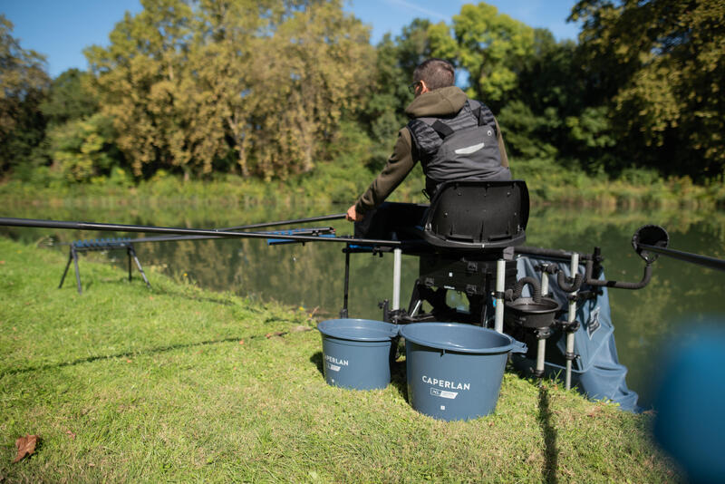 ASSENTO GIRATÓRIO 360° COM ENCOSTO PARA ESTAÇÕES DE PESCA CSB